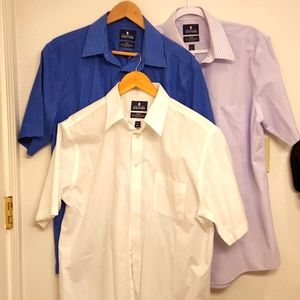 Stafford Travel Dress Shirt Set